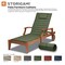 Classic Accessories Storigami 72" x 21" Chaise Lounge Cushion, Heather Fern 60-521-011101-EC - alternate 9